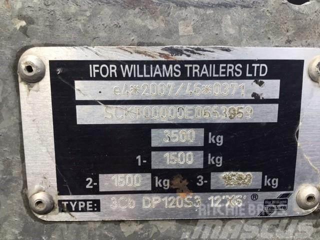 Ifor Williams DP120X12'TRI Kitos priekabos