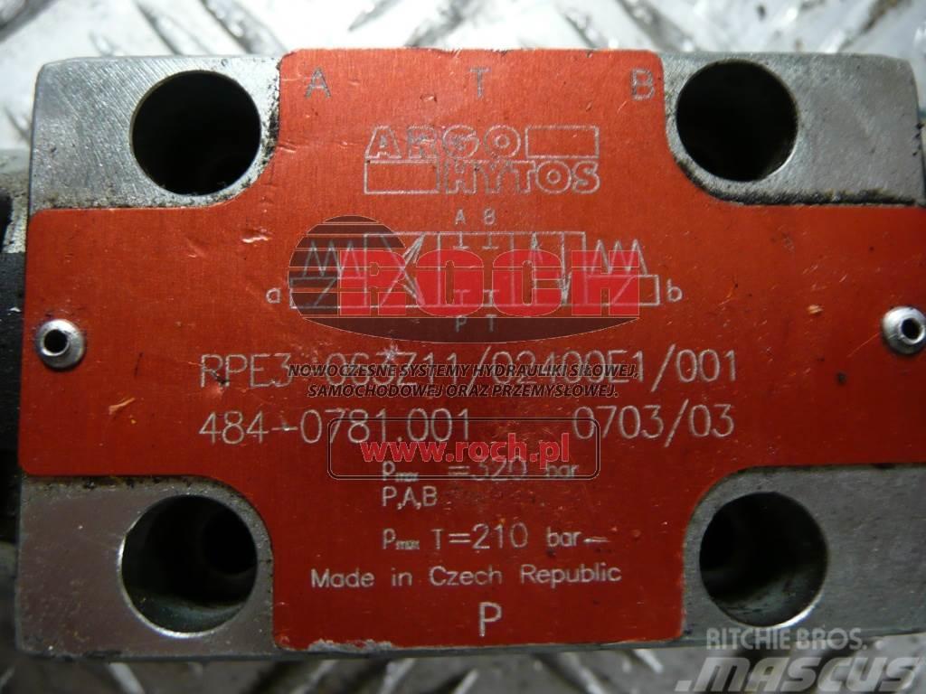 Argo HYTOS PPE3-063Z11/02400E1/001 484-0781.001 + 944-0 Hidraulikos įrenginiai