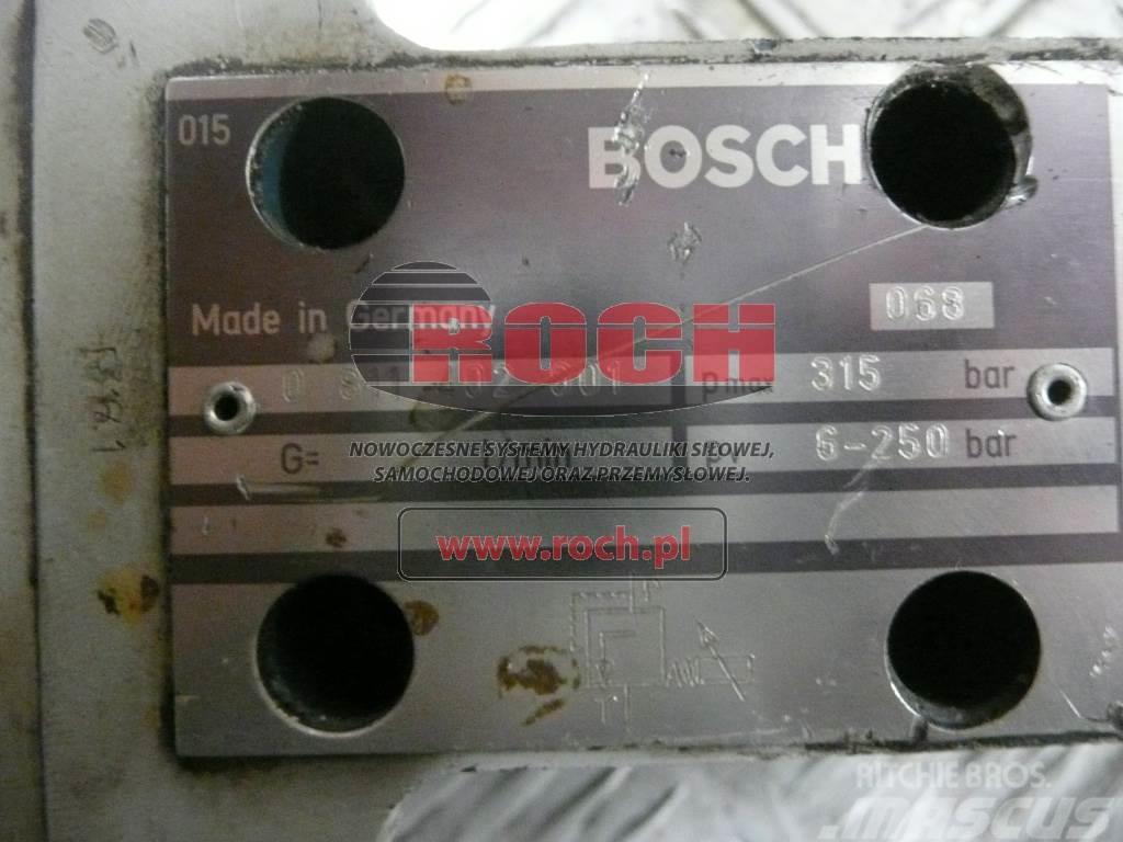 Bosch 0811402001 P MAX 315 BAR PV6-250 BAR - 1 SEKCYJNY  Hidraulikos įrenginiai