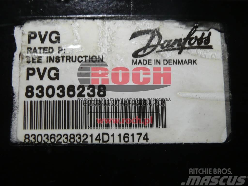 Danfoss PVG83036238 - 1 SEKCYJNY + 11034832 Hidraulikos įrenginiai
