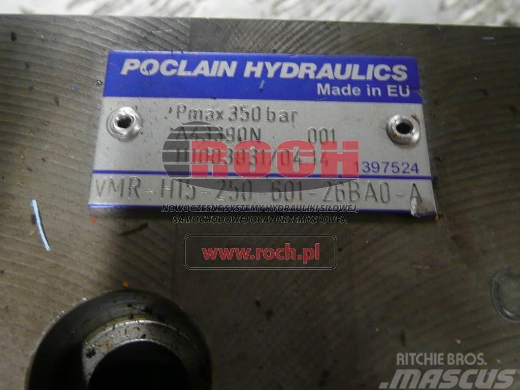 Poclain HYDRAULICS VMR-H15-250-601-26BA0-A A43390N 001 111 Hidraulikos įrenginiai