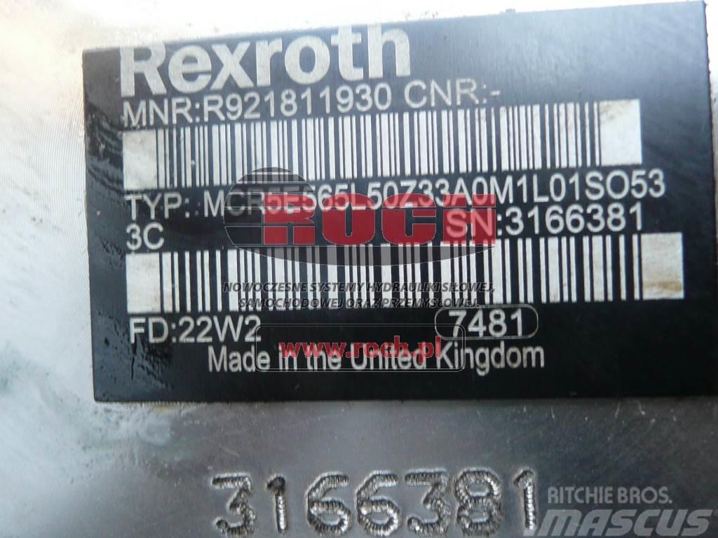 Rexroth MCR5E 565L50Z33A0M1L01S0533C Varikliai