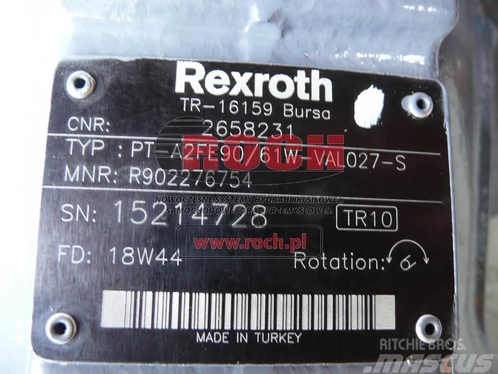 Rexroth PT- A2FE90/61W-VAL027-S 2658231 Varikliai