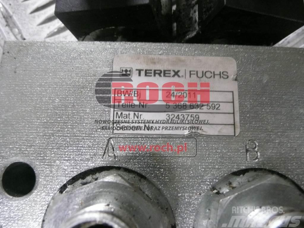 Terex 5368632592 3243759 - 1 SEKCYJNY + CEWKA Hidraulikos įrenginiai