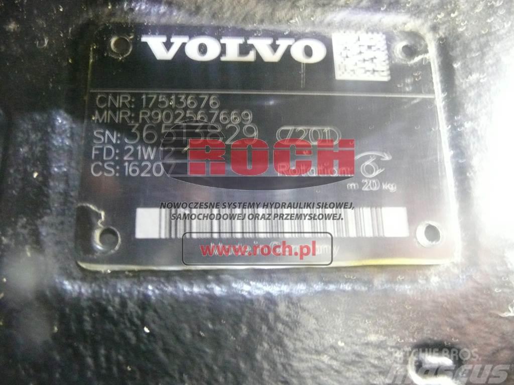 Volvo 17513676 R902567669 16207 + 17507437 R902567004 R9 Hidraulikos įrenginiai