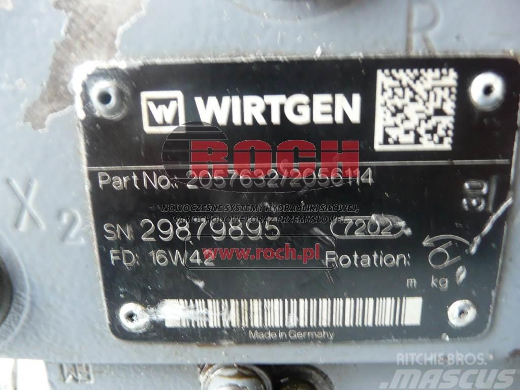 Wirtgen 2057632 / 2056114 Hidraulikos įrenginiai
