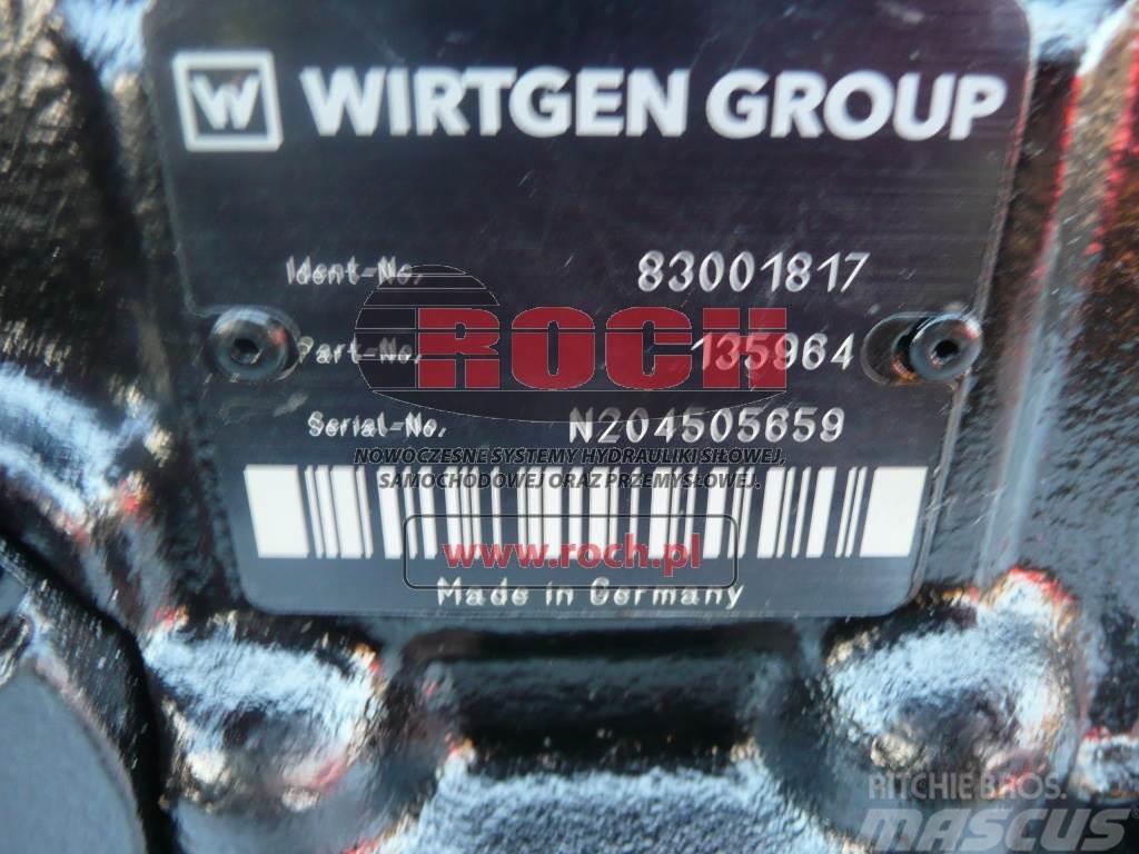 Wirtgen 83001817 135964 Hidraulikos įrenginiai