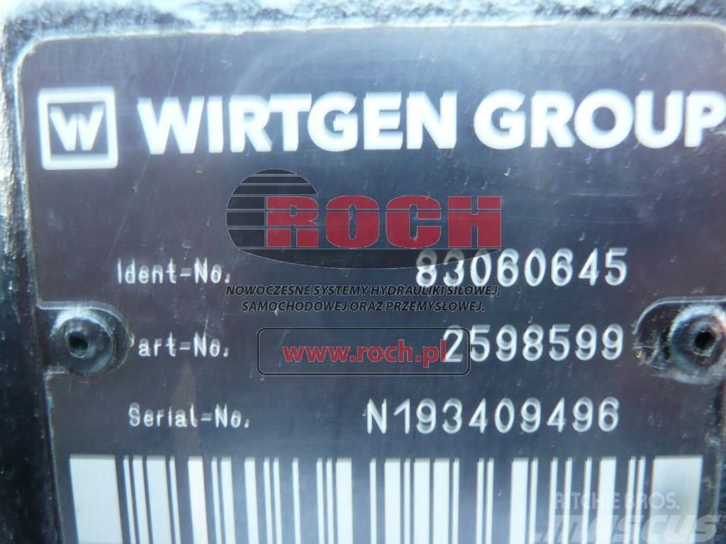 Wirtgen 83060645 2598599 Hidraulikos įrenginiai
