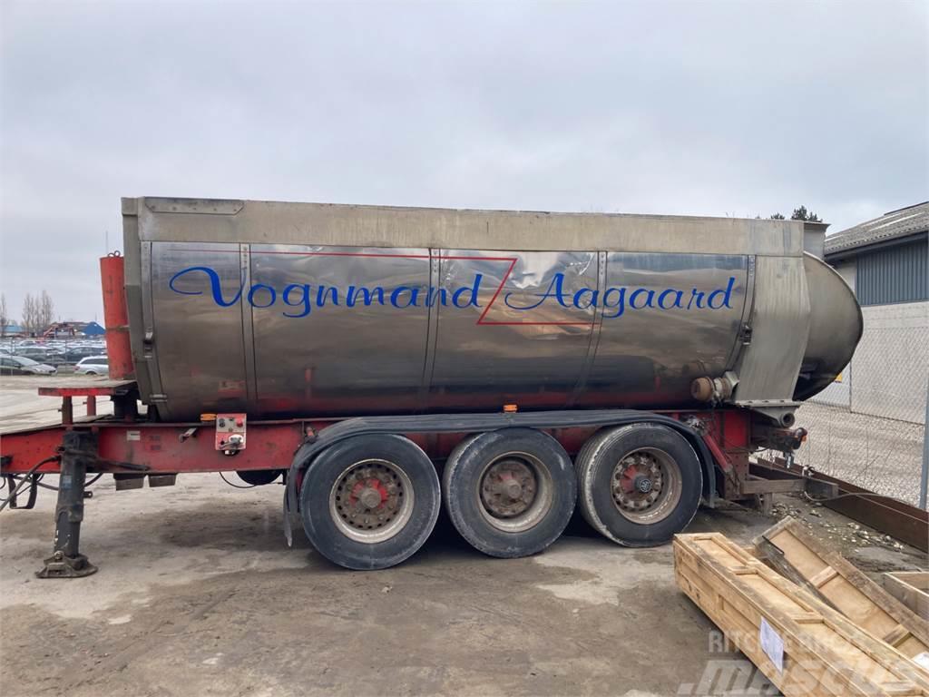 Kel-Berg Asphalt drawbar trailer + asphalt truck load Kita