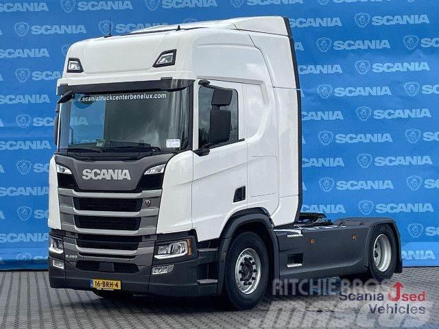 Scania R 450 A4x2NB RETARDER DIFF-LOCK 8T FULL AIR NAVI Naudoti vilkikai