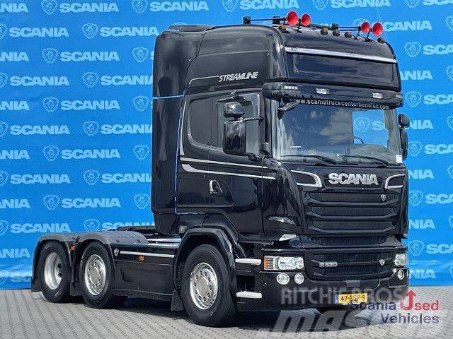Scania R 520 LA6x2/4MNB DIFF-L RETARDER MANUAL FULL AIR V Naudoti vilkikai
