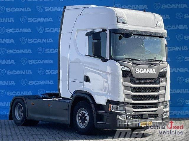 Scania S 500 A4x2NB RETARDER DIFF-LOCK 8T FULL AIR LED AC Naudoti vilkikai
