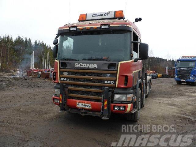Scania P 124 GB 8X4 NZ Kita