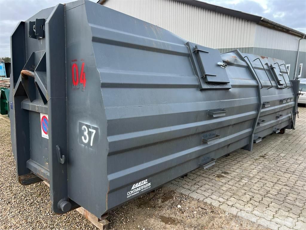  Lasto 6550 mm 27m3 Snegl-container Sunkvežimiai su keliamuoju kabliu