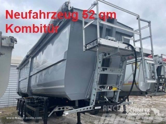 Schmitz Cargobull Kipper Stahlrundmulde 52m³ Savivartės puspriekabės