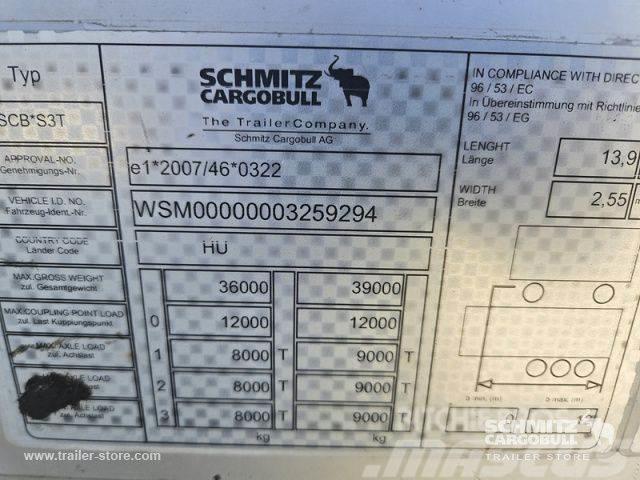 Schmitz Cargobull Curtainsider Mega Tentinės puspriekabės