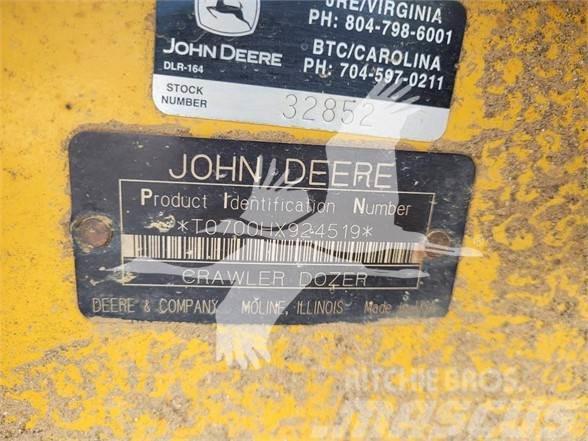 John Deere 700H LGP Vikšriniai buldozeriai