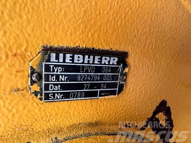 Liebherr A 900 POMPA LPVD 064 Hidraulikos įrenginiai