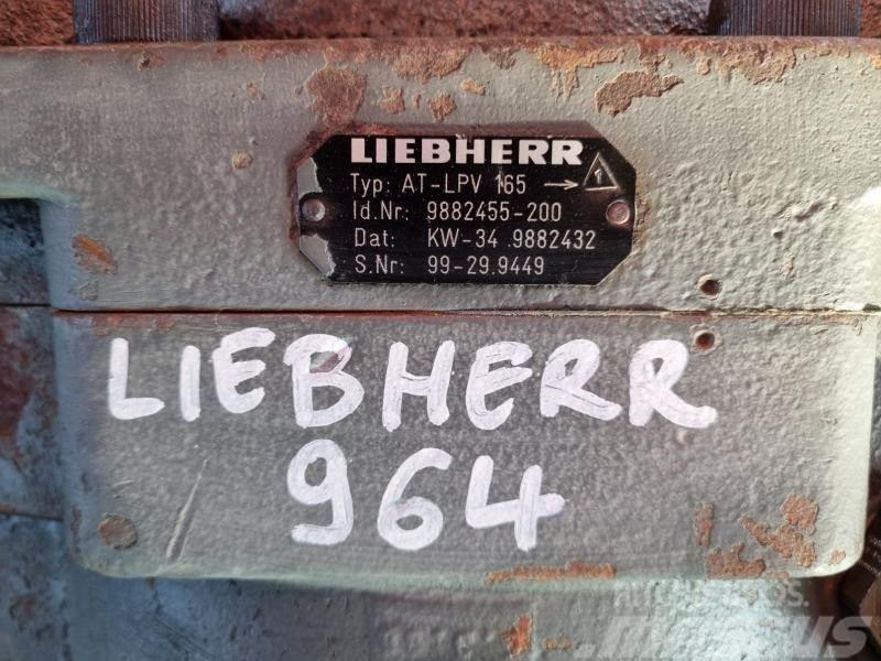 Liebherr R 964 LPV 165 POMPA HYDRAULICZNA Hidraulikos įrenginiai