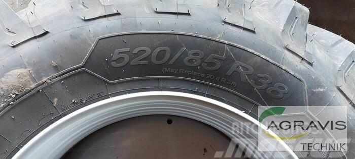 Michelin 520/85R38 Padangos, ratai ir ratlankiai