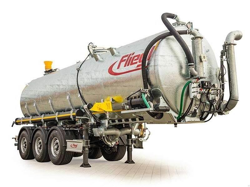 Fliegl STF 27.500 Truck-Line Dreiachs 27,5m³ Mineralinių trąšų barstytuvai
