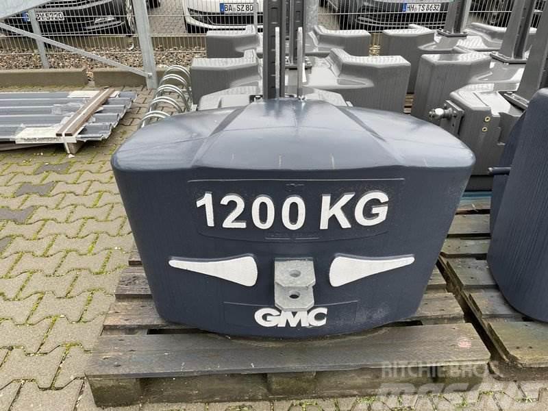 GMC 1200 KG GEWICHT INNOV.KOMPAKT Kiti naudoti traktorių priedai