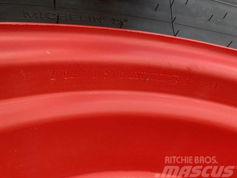 Michelin 540/65 R28 + 650/65 R38 Padangos, ratai ir ratlankiai
