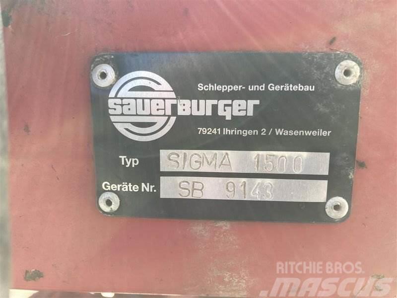 Sauerburger SIGMA 150 Pašarų kombainai