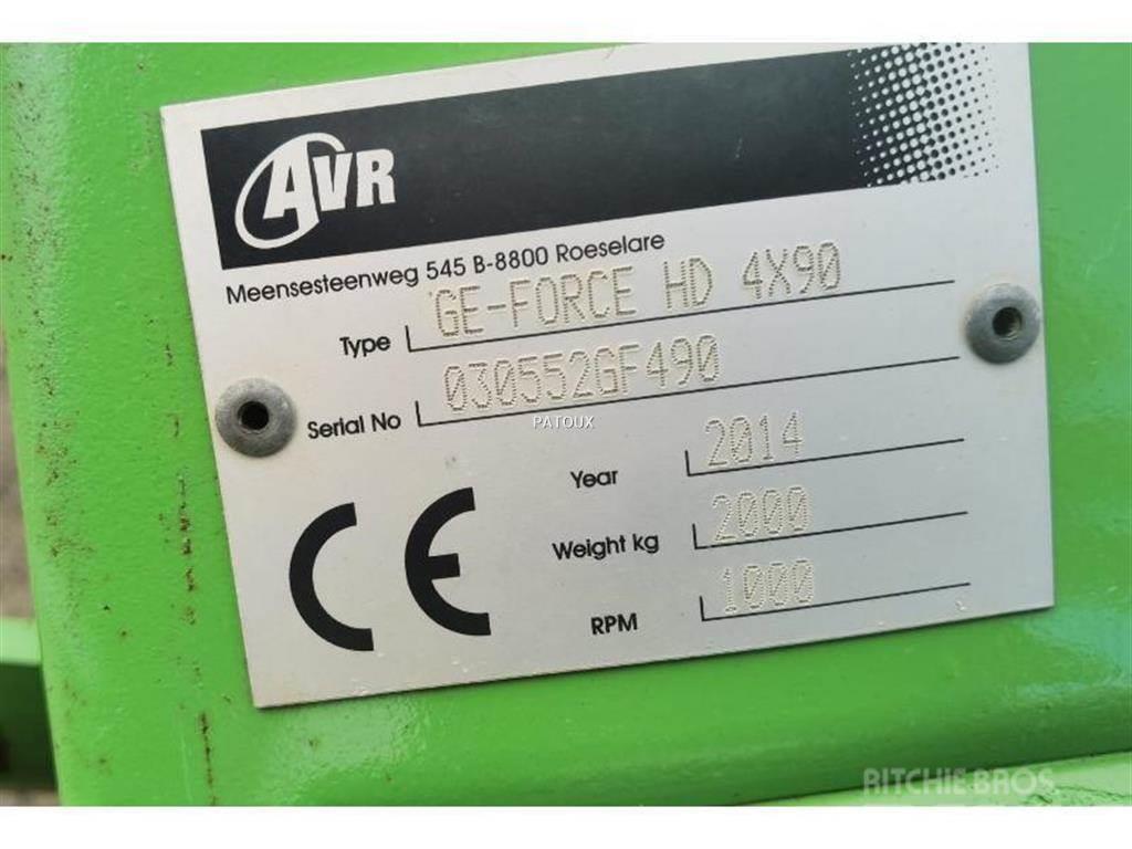 AVR GE FORCE 4X90 HD Varomosios akėčios ir žemės frezos