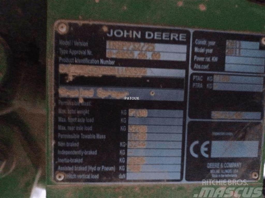 John Deere 732I Prikabinami purkštuvai
