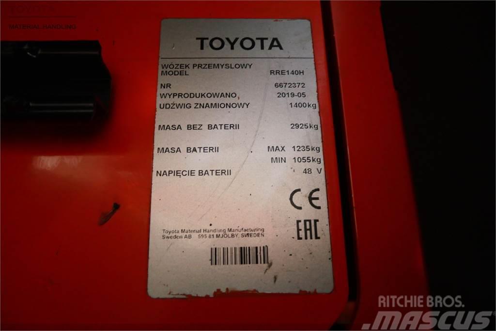 Toyota RRE140H Šakiniai krautuvai su prailgintu keltuvu