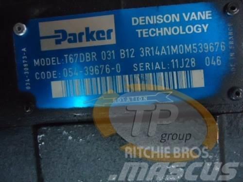 Parker Denison Parker T67 DB R 031 B12 3 R14 A1MO Kiti naudoti statybos komponentai