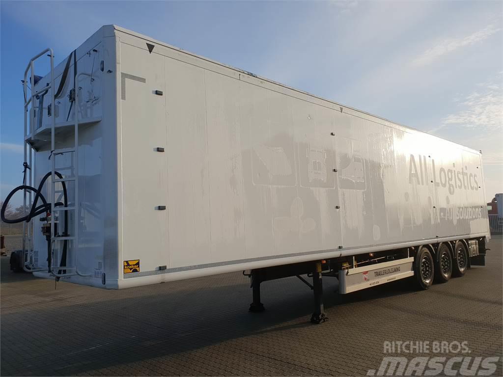 Kraker 92 M3 10MM XHDI Bund Skrot trailer Puspriekabės su grindimis