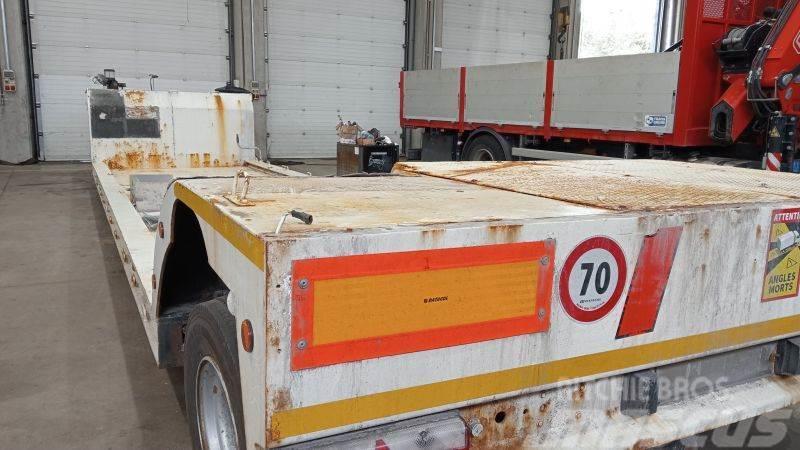 De Angelis 1S22R1 Bortinių sunkvežimių priekabos su nuleidžiamais bortais