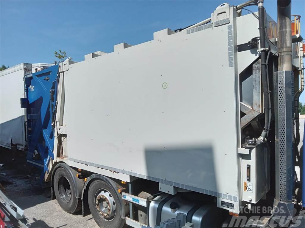 DAF Superstructure garbage truck MOL VDK PUSHER 20m3 Šiukšliavežės