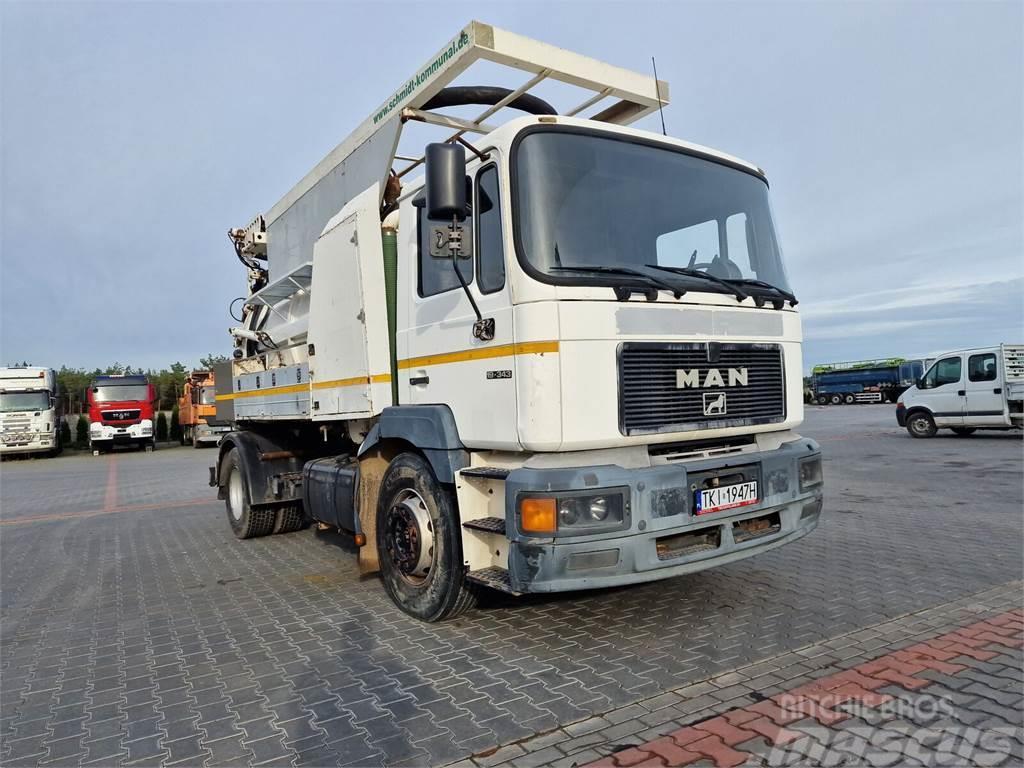 MAN WUKO MORO KOMBI FOR CHANNEL CLEANING Kombinuotos paskirties / vakuuminiai sunkvežimiai