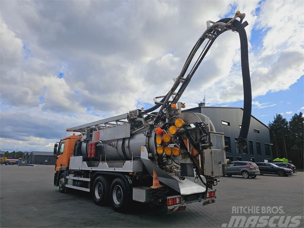 Mercedes-Benz WUKO KROLL COMBI FOR SEWER CLEANING Specializuotos paskirties technika