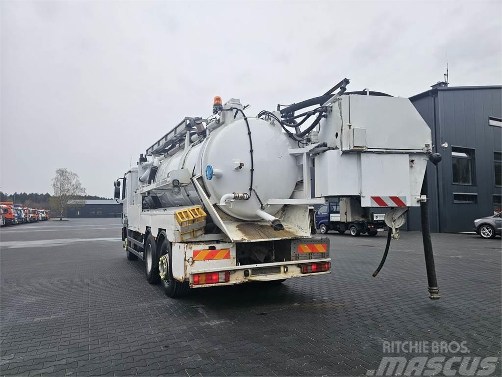 Mercedes-Benz WUKO MULLER COMBI FOR SEWER CLEANING Specializuotos paskirties technika
