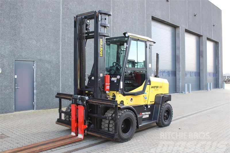 Hyster H8.0FTS Dyzeliniai krautuvai
