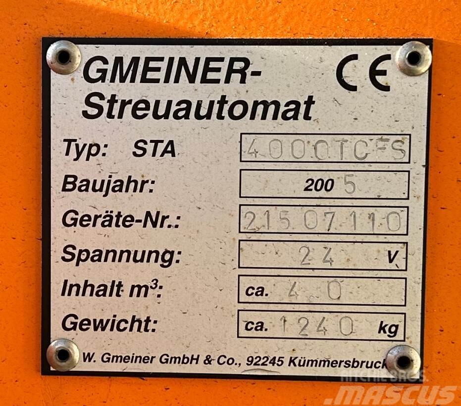 Unimog Salzstreuer Gmeiner 4000TCFS Smėlio ir druskos barstytuvai