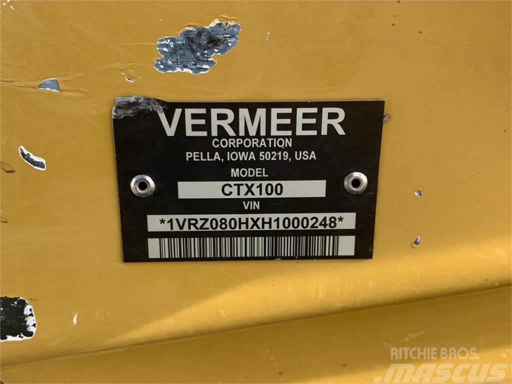Vermeer CTX100 Krautuvai su šoniniu pasukimu