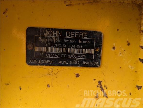 John Deere 700J LT Vikšriniai buldozeriai