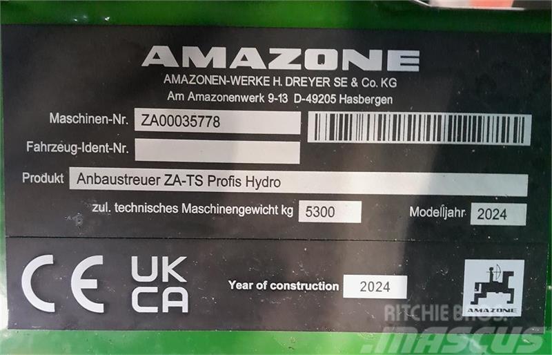 Amazone ZA-TS 4200 Hydro Mėšlo barstytuvai
