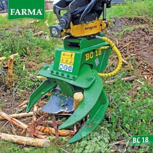 Farma BC18 Fældehoved til minigraver Kita žemės ūkio technika