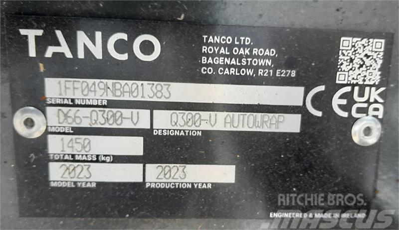 Tanco Q300-V Autowrap Vyniojimo padargai