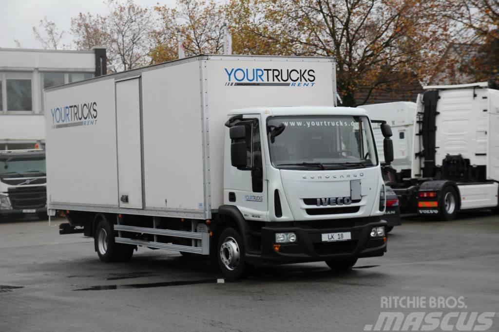 Iveco Eurocargo 120E18 EEV Koffer 7,5m Seiten Tür LBW Sunkvežimiai su dengtu kėbulu