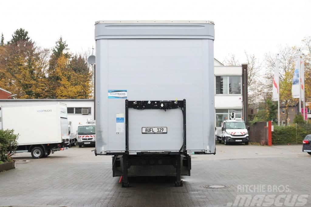 Kögel Plane Edscha Liftachse Coil NUR Miete-Rent Bortinių sunkvežimių priekabos su nuleidžiamais bortais