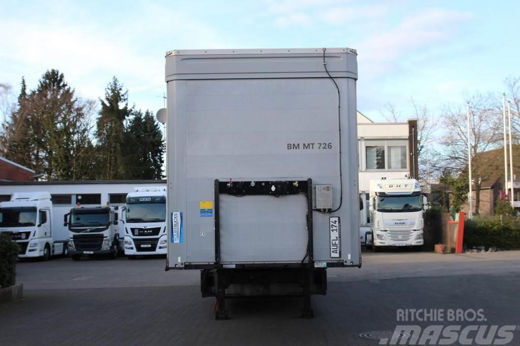 Kögel Plane Edscha Liftachse Palettenkasten Bortinių sunkvežimių priekabos su nuleidžiamais bortais