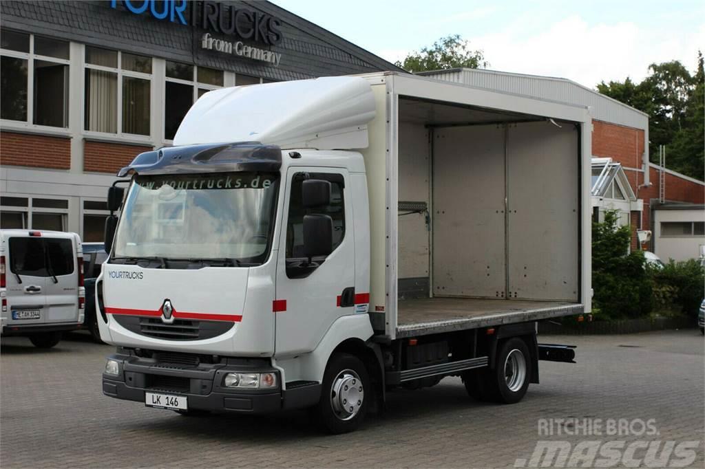 Renault Midlum Koffer 4,1m seitliches Rolltor + Tür Sunkvežimiai su dengtu kėbulu