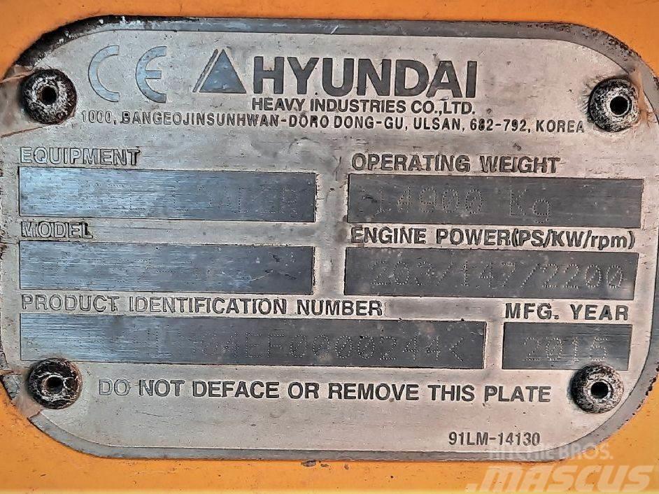 Hyundai HL757-9A Naudoti ratiniai krautuvai